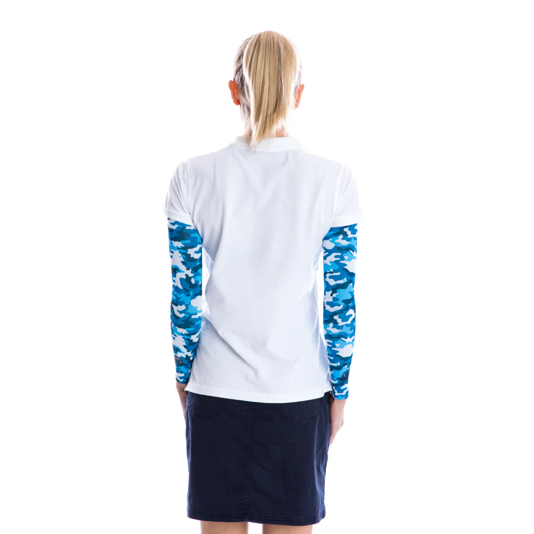 Original Arm Sleeves (Camo Blue) - Image 6