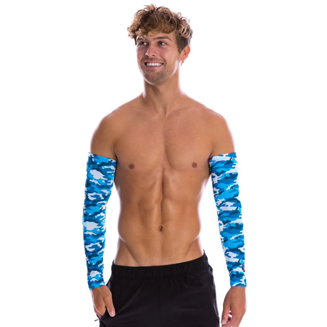 Original Arm Sleeves (Camo Blue) - Image 7