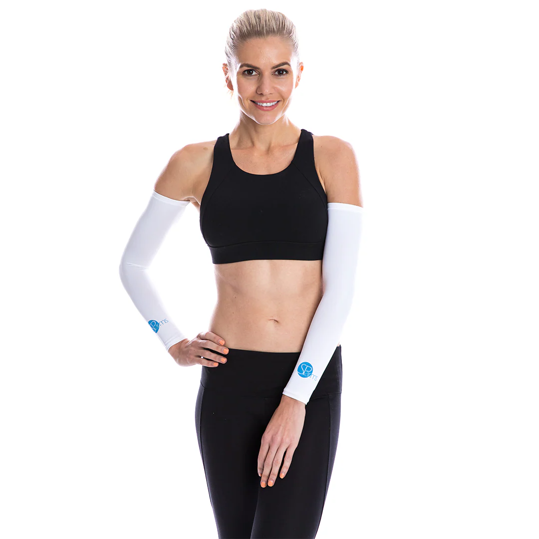 Original Arm Sleeves (White) - Image 8