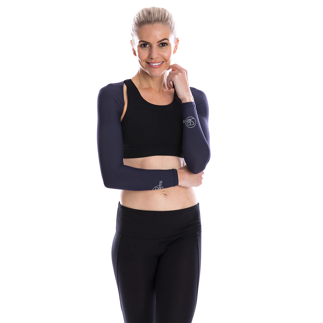 Crystal Shoulder Wrap (Navy) - Image 3