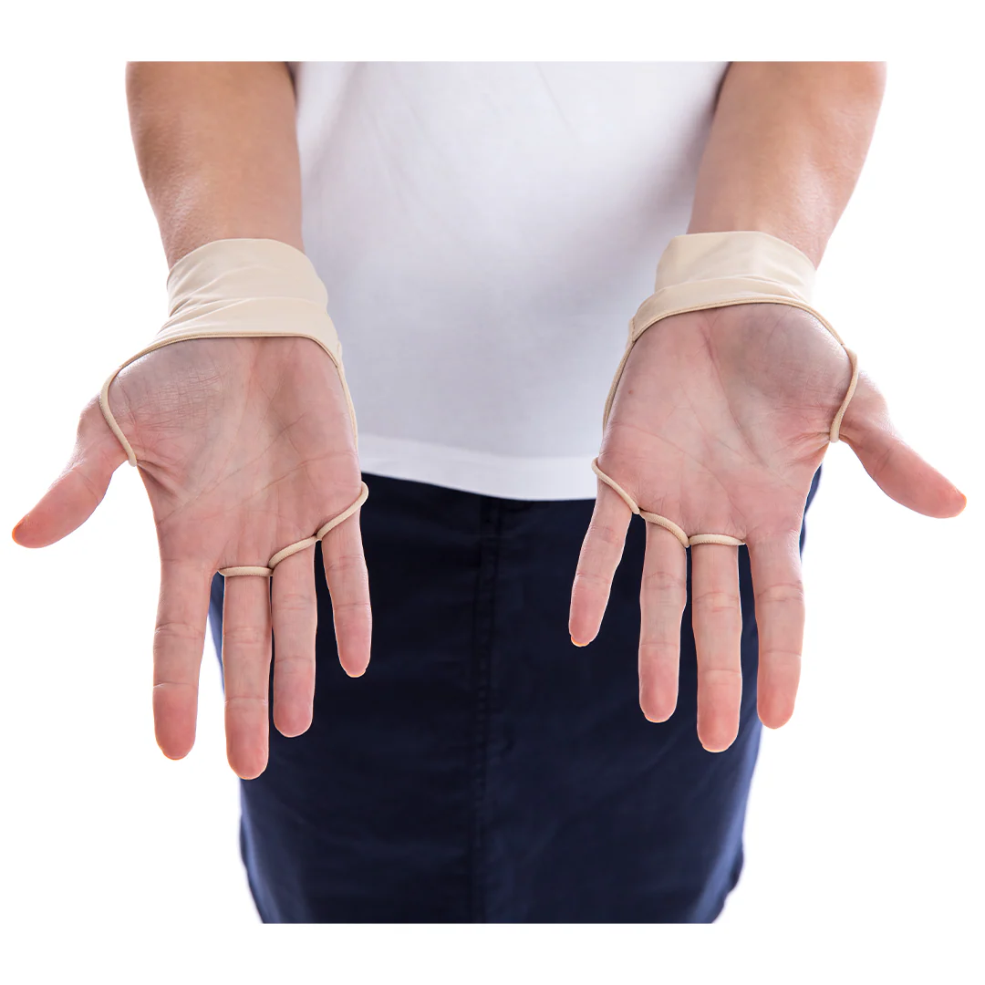 Palmless Gloves (Beige) - Image 3