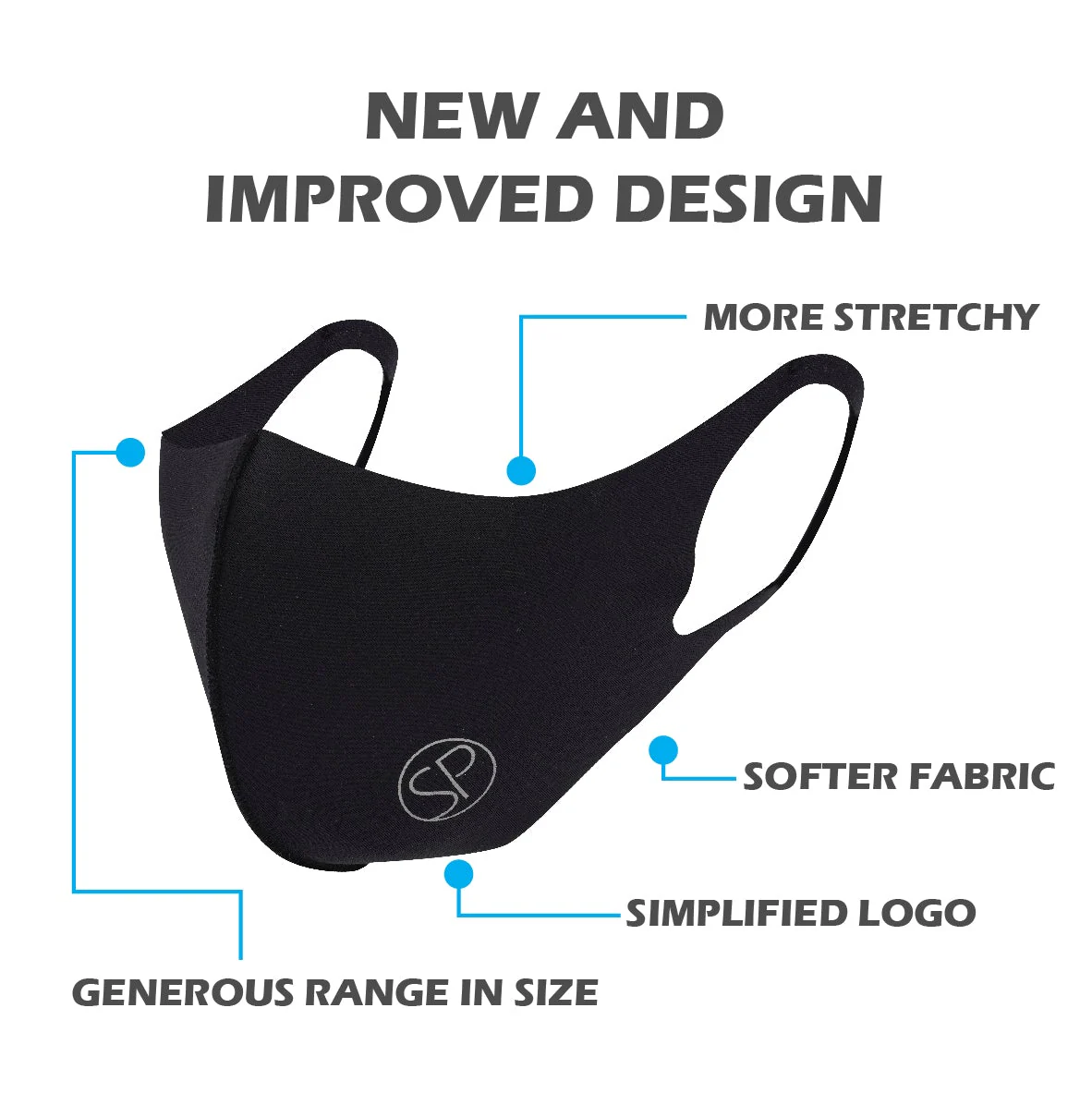 SP Reusable Face Mask - Nanosilver Camo Print (V3) - Image 3