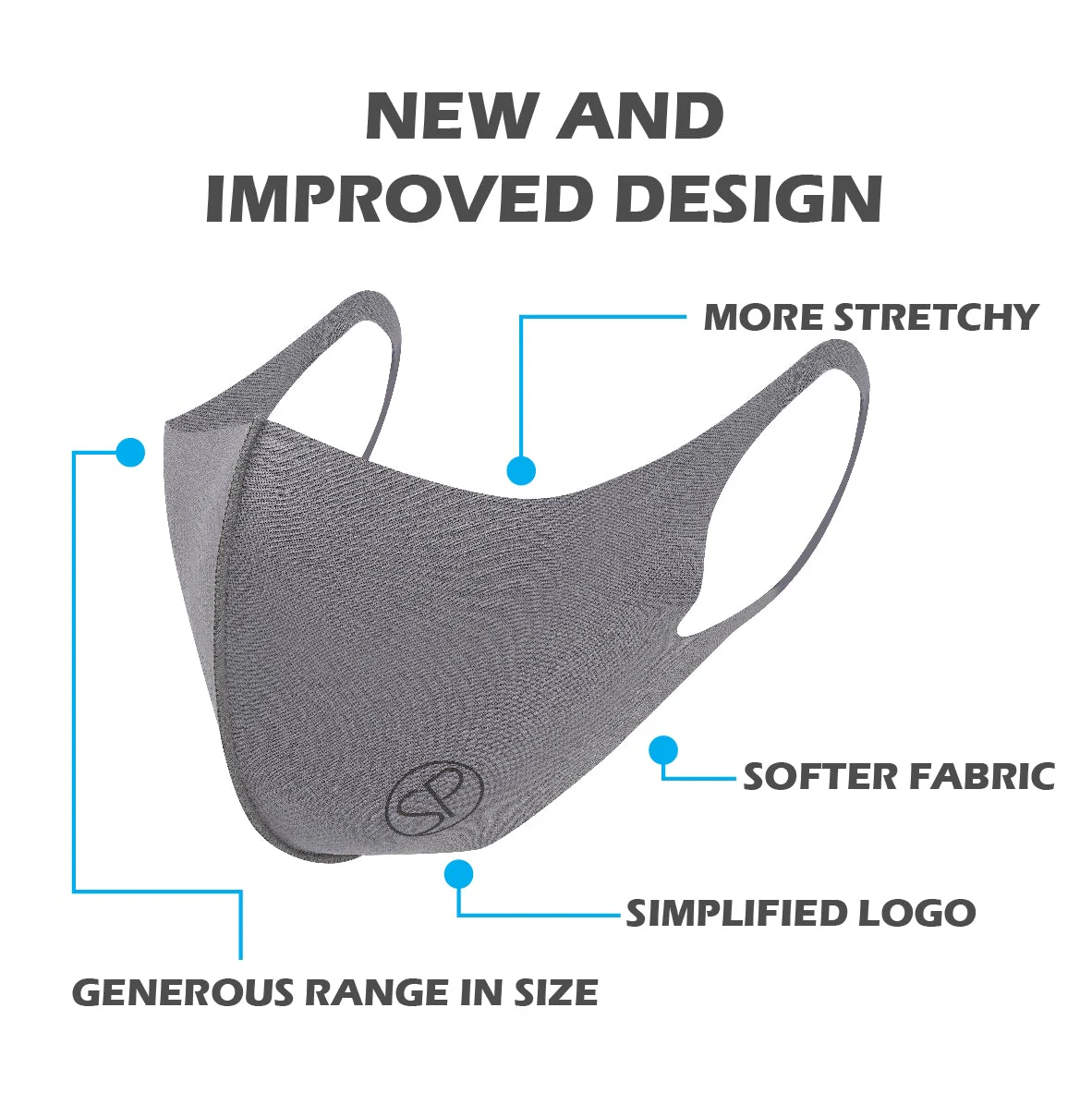 SP Reusable Face Mask - Nanosilver New (V3) - Image 6