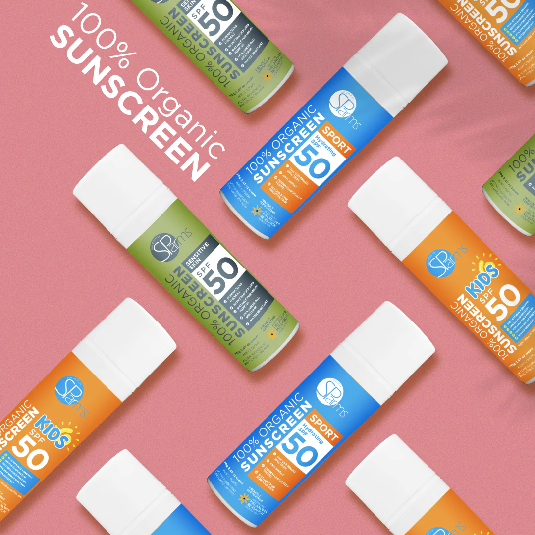 100% Organic Sunscreen - Sport - Image 18