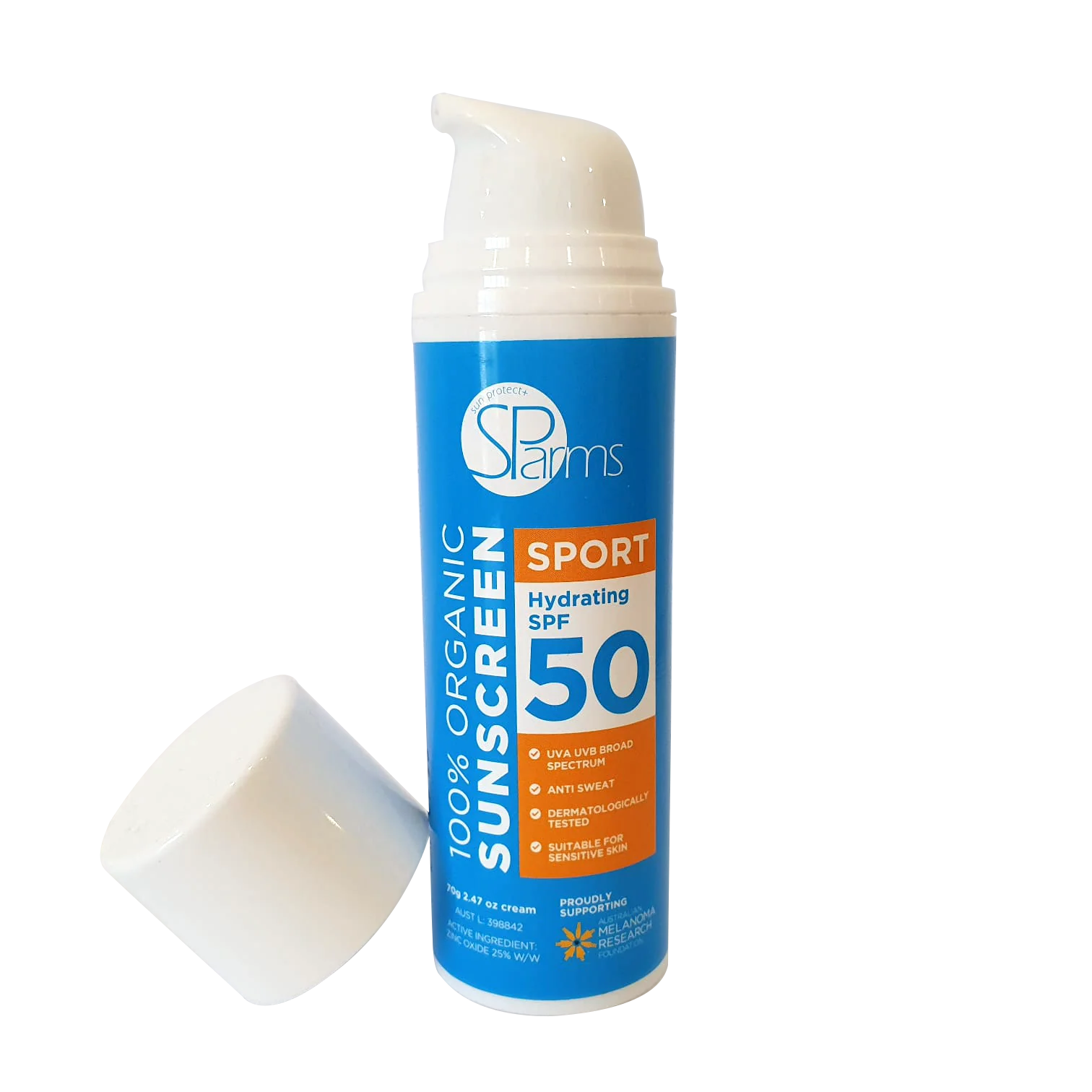 100% Organic Sunscreen - Sport - Image 3