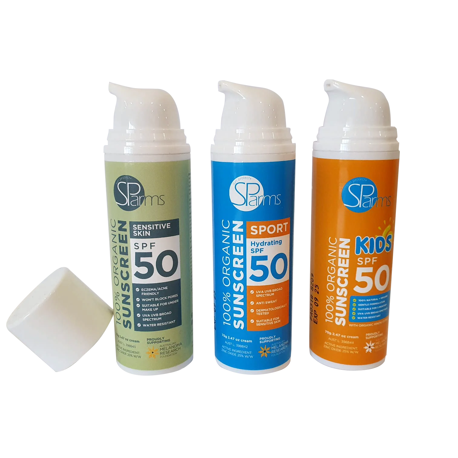 100% Organic Sunscreen - Sport - Image 4